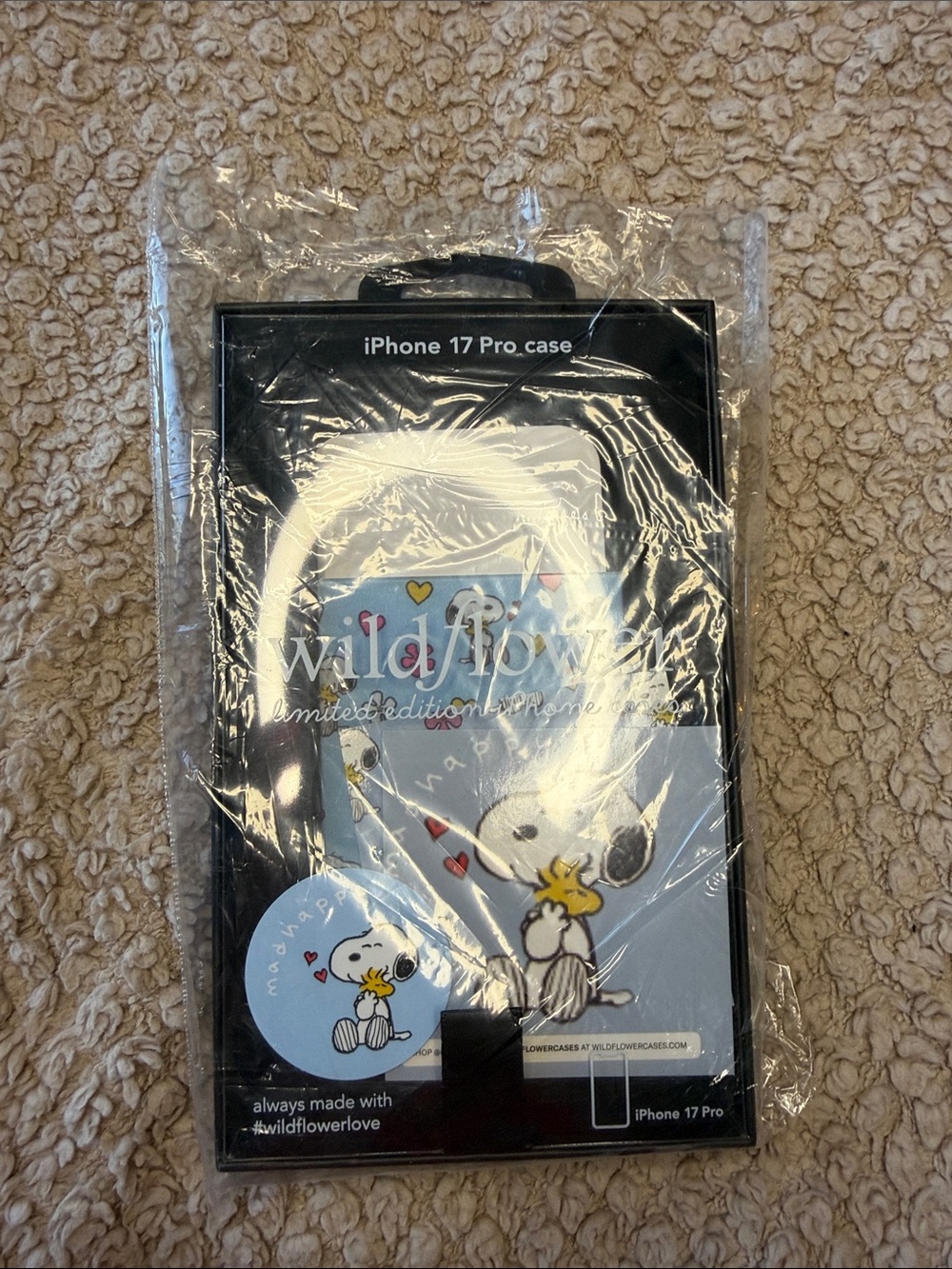 Wildflower Cases x MadHappy | Peanuts Iphone 17 pro case - Picture 8 of 8
